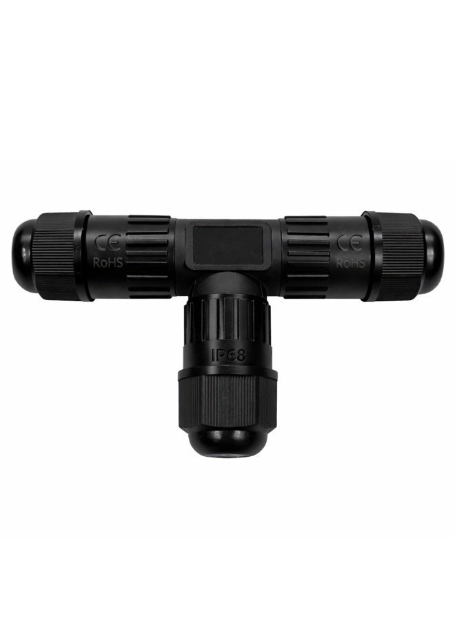 IP68 Waterproof T-Type Cable Connector M16